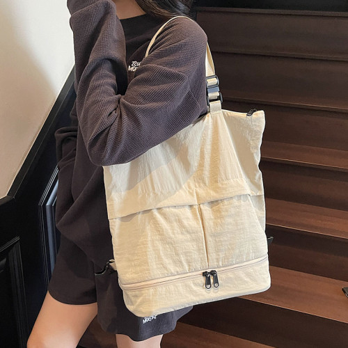 大容量短途旅行包女雙肩包輕便手提時尚運動健身包單肩收納行李包 大容量短途旅行包女雙肩包輕便手提時尚運動健身包單肩收納行李包