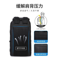 登山後後背包旅行包女雙肩包男超大容量輕便戶外爬山徒步旅遊電腦書包