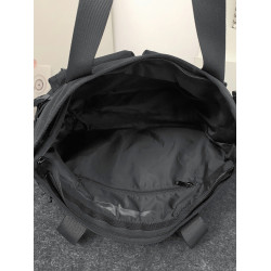 潮牌工裝斜後後背包男大容量日系單肩包男多功能通勤電腦包運動手提包