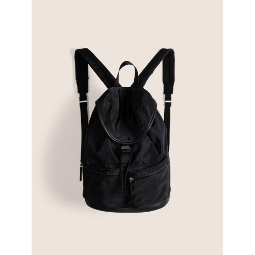 2024春季新款韓版小衆日系慵懶風雙肩包女通勤簡約百搭大學生書包