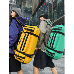 滑雪板後後背包男女戶外運動收納行李袋大容量旅行包多功能收納健身包