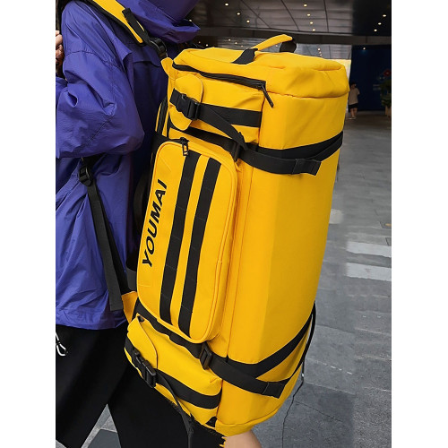 滑雪板後後背包男女戶外運動收納行李袋大容量旅行包多功能收納健身包