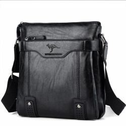 時尚男士牛皮質感商務包單肩包斜後後背包真皮包休閒包後後背包手提包掛包