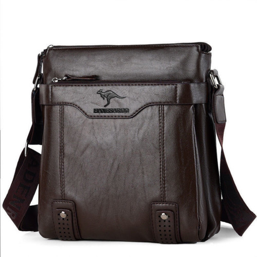 時尚男士牛皮質感商務包單肩包斜後後背包真皮包休閒包後後背包手提包掛包