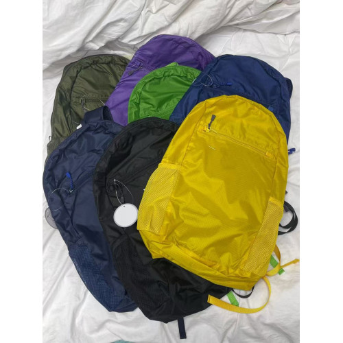 單美山戶外輕便防水雙肩包男女通用旅行登山包15升折曡包