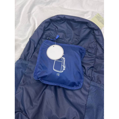 單美山戶外輕便防水雙肩包男女通用旅行登山包15升折曡包