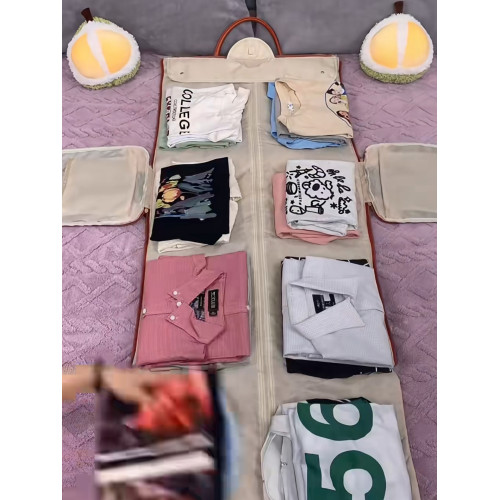 可折曡大容量斜背旅行包女手提長途短途出差登機旅遊健身包行李袋