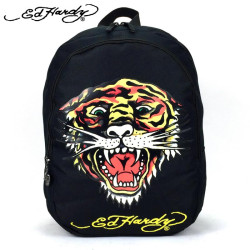 美國潮牌老虎頭休閒雙肩包 嘻哈美人魚印花中後後背包 迷彩小學生書包