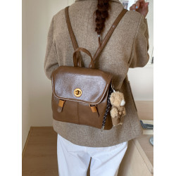 復古學院風雙肩包包2025新款女式小衆設計韓版ins休閒百搭後後背包