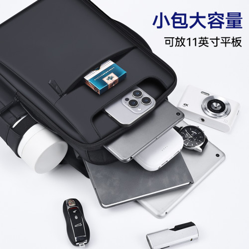 七匹狼新款男士單肩包商務旅行時尚休閒斜後後背包手提包大容量後後背包 七匹狼新款男士單肩包商務旅行時尚休閒斜後後背包手提包大容量後後背包