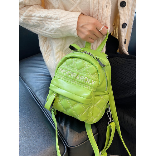 菱格綉線小包包2026新款包包女夏季雙肩包迷你小書包休閒旅行後後背包