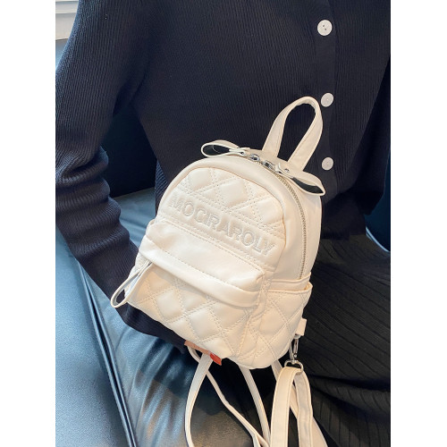 菱格綉線小包包2026新款包包女夏季雙肩包迷你小書包休閒旅行後後背包