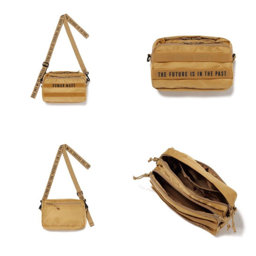 HM多層實用小挎包！Military Pouch 魔術貼相機單肩斜後後背包手機