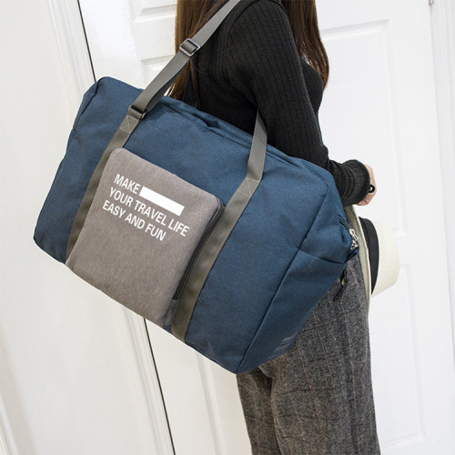 短途旅行袋手提折曡包男女可攜式輕便行李包防水旅遊收納包可套拉桿 短途旅行袋手提折曡包男女可攜式輕便行李包防水旅遊收納包可套拉桿