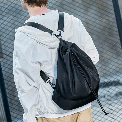 大容量防水雙肩包男女電腦後後背包大學生戶外男士小型旅行包男生書包