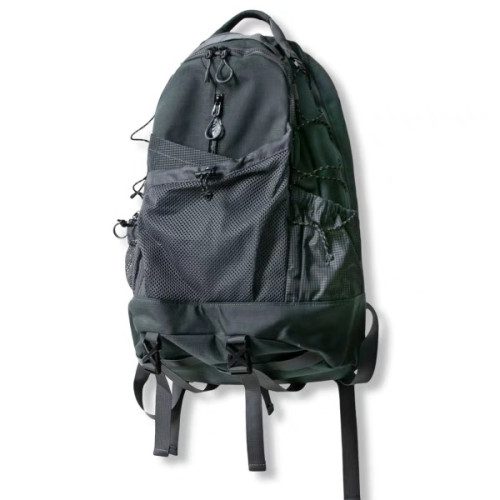 韓系機能風男女多功能大容量戶外登山包旅行網眼抽繩雙肩後後背包