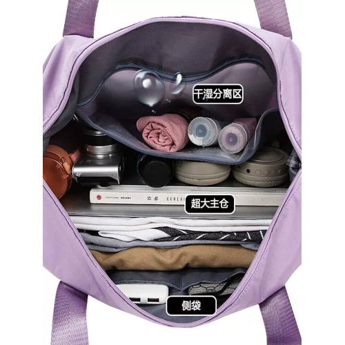 手提旅行包大容量女輕便待産包收納袋短途行李袋雙肩包可套拉桿箱