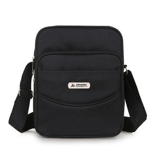 尼龍牛津布男包 新款男士包包單肩包橫竪休閒斜後後背包男防水斜背