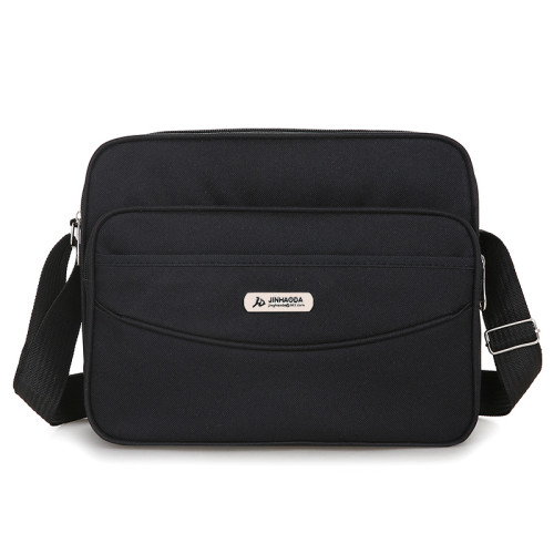 尼龍牛津布男包 新款男士包包單肩包橫竪休閒斜後後背包男防水斜背