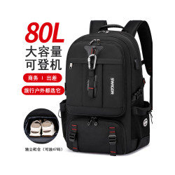 瑞士雙肩包男士大容量外出電腦短途旅行商務出差通勤防水戶外後後背包