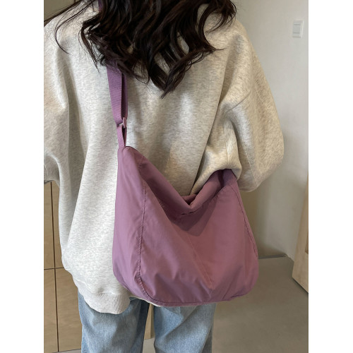 大容量單肩包洋氣時尚簡約包包女2026新款潮ins斜後後背包休閒韓休閒