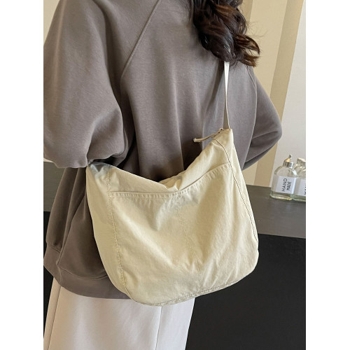 大容量單肩包洋氣時尚簡約包包女2026新款潮ins斜後後背包休閒韓休閒