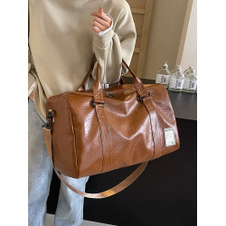 健身包男旅行包2024年新款三天兩夜手提包女大容量斜背短途行李袋