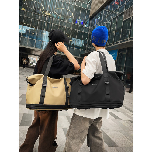 大容量折曡可擴容旅行包女輕便手提健身包短途出差登機行李袋男士 大容量折曡可擴容旅行包女輕便手提健身包短途出差登機行李袋男士