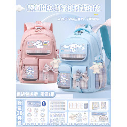 玉桂狗書包女小學生兒童女孩一二三四五六年級大容量減負可愛新款