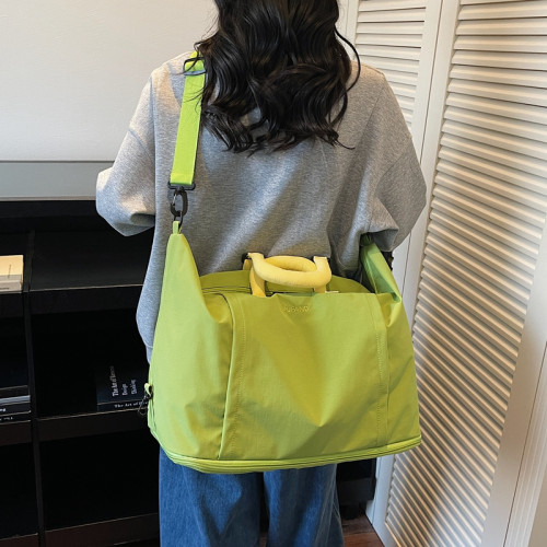 大容量外出輕便旅行包女手提斜後後背包出差健身包男可攜式可擴展行李袋