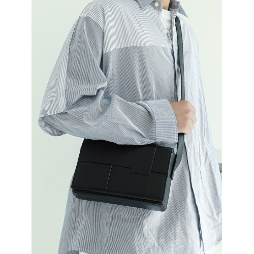 斜後後背包男款小衆設計感小方包男士ins潮牌2026新款女單肩男包後後背包