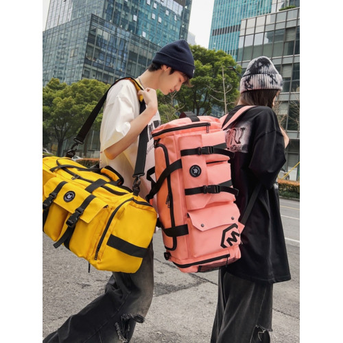 健身包運動乾濕分離雙肩旅行包大容量短途防水收納袋手提行李袋潮