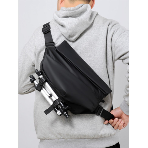 爆款胸包男士機能斜後後背包防潑水ipad多功能男包輕便炫酷單肩背掛包