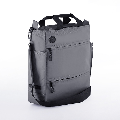 BOCHROUN男包休閒大容量手提公文包竪款單肩斜後後背包後後背包帆布多功能