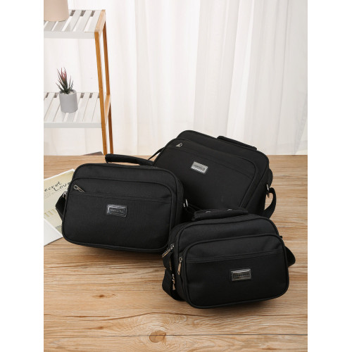 耐磨單肩收費包實用包男女單肩斜背收錢包生意包橫款手提包工具包