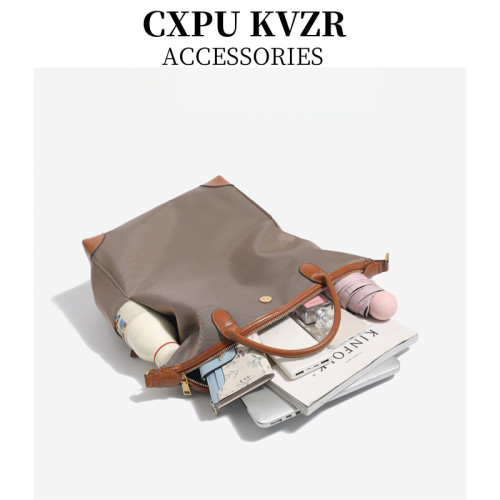 CXPU KVZR高級感雙肩包通勤電腦包輕便大容量尼龍後後背包商務出差包