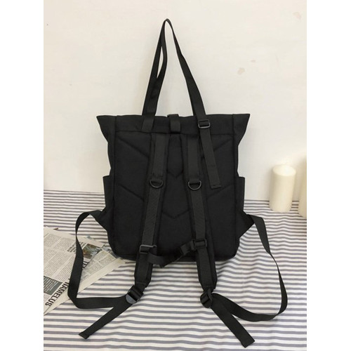 書包雙肩包大容量透明後後背包男女學生新款潮日系手提痛包外出遛娃包