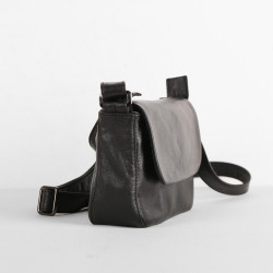 深山九処 男士夏季單肩斜背小包  真皮皮包包袋 休閒出行包 女