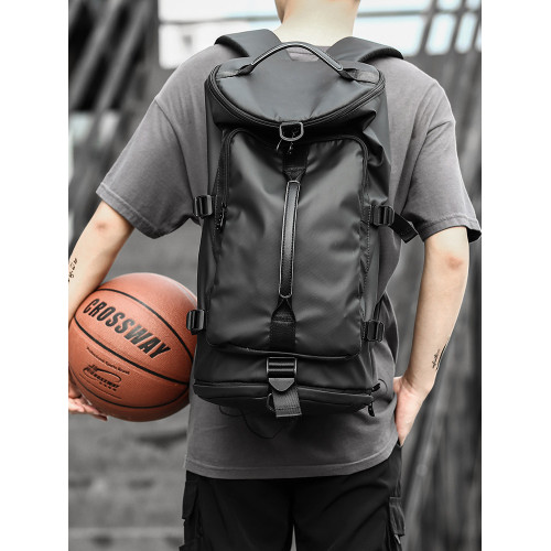 雙肩包男士後後背包大容量旅行包戶外登山包防水運動健身包旅遊書包女