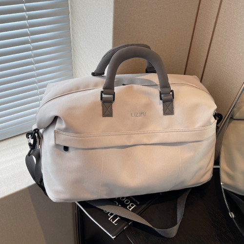 大容量短途旅行包女登機包出差手提行李包男運動健身包旅遊收納袋