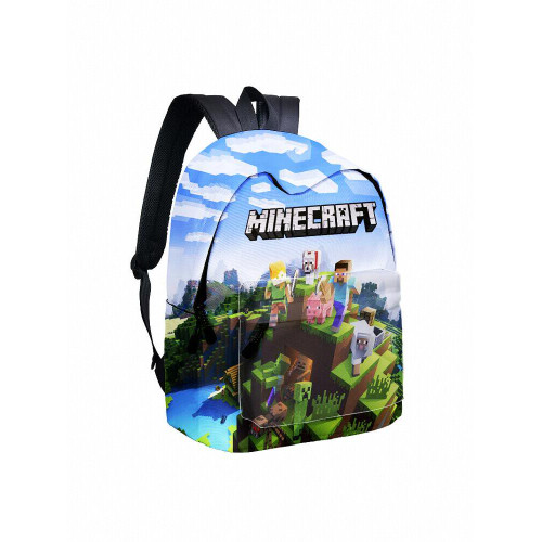 新品我的世界Minecraft中小學生書包遊戯周邊雙後後背包
