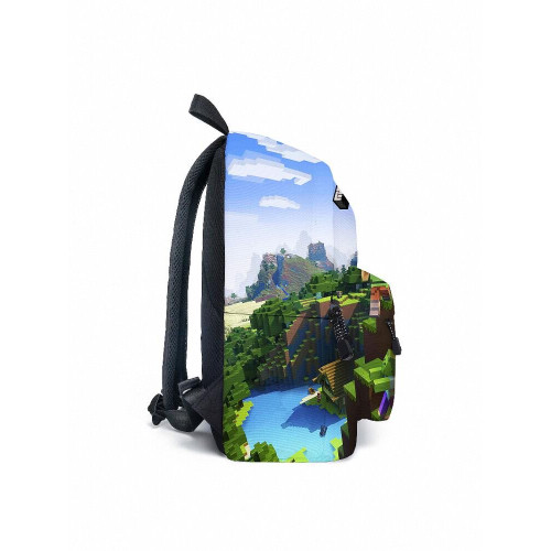 新品我的世界Minecraft中小學生書包遊戯周邊雙後後背包
