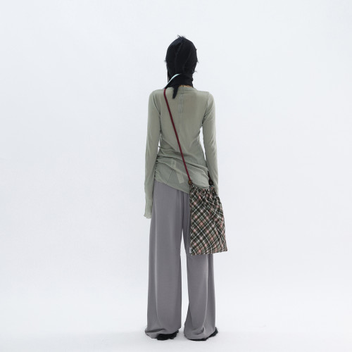 美伢MYFUZZYKON Home series 防水輕便串珠雙面束口雙肩包/斜後後背包