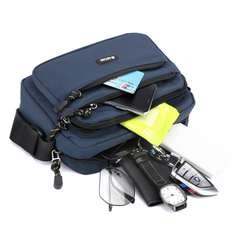 男裝2023新款單肩包做生意收錢斜後後背包男多層收銀包大容量旅遊包土 男裝2023新款單肩包做生意收錢斜後後背包男多層收銀包大容量旅遊包土