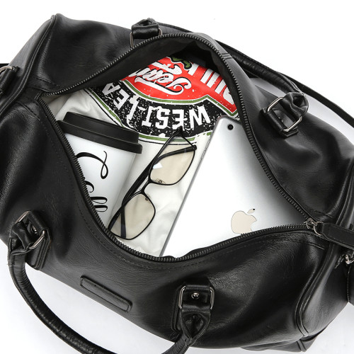 潮流新韓版男包 單肩包斜後後背包休閒男包大包短途時尚手提包旅行包