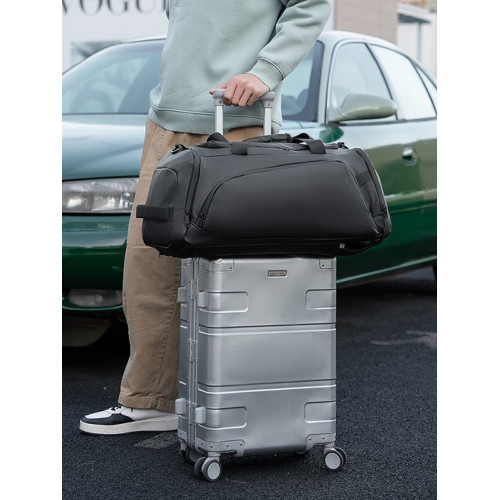 旅行包男款大容量防水乾濕分離手提包出差後後背包多功能運動健身挎包