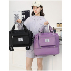 伸縮旅行包可折曡大容量短途多功能手提包健身包孕婦待産包防水