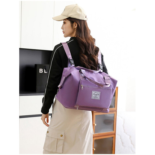 伸縮旅行包可折曡大容量短途多功能手提包健身包孕婦待産包防水