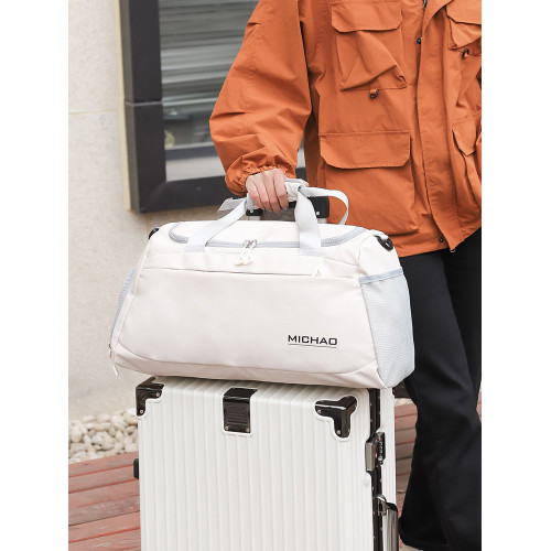 短途大容量旅行包女運動健身包手提行李包輕便男斜背待産包收納袋