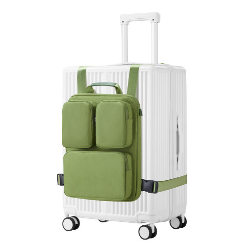 旅行箱上放的包行李袋拉桿箱擴容神器外掛輕便收納包可拆卸外置包